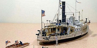 Plan Steamer Commodore Perry